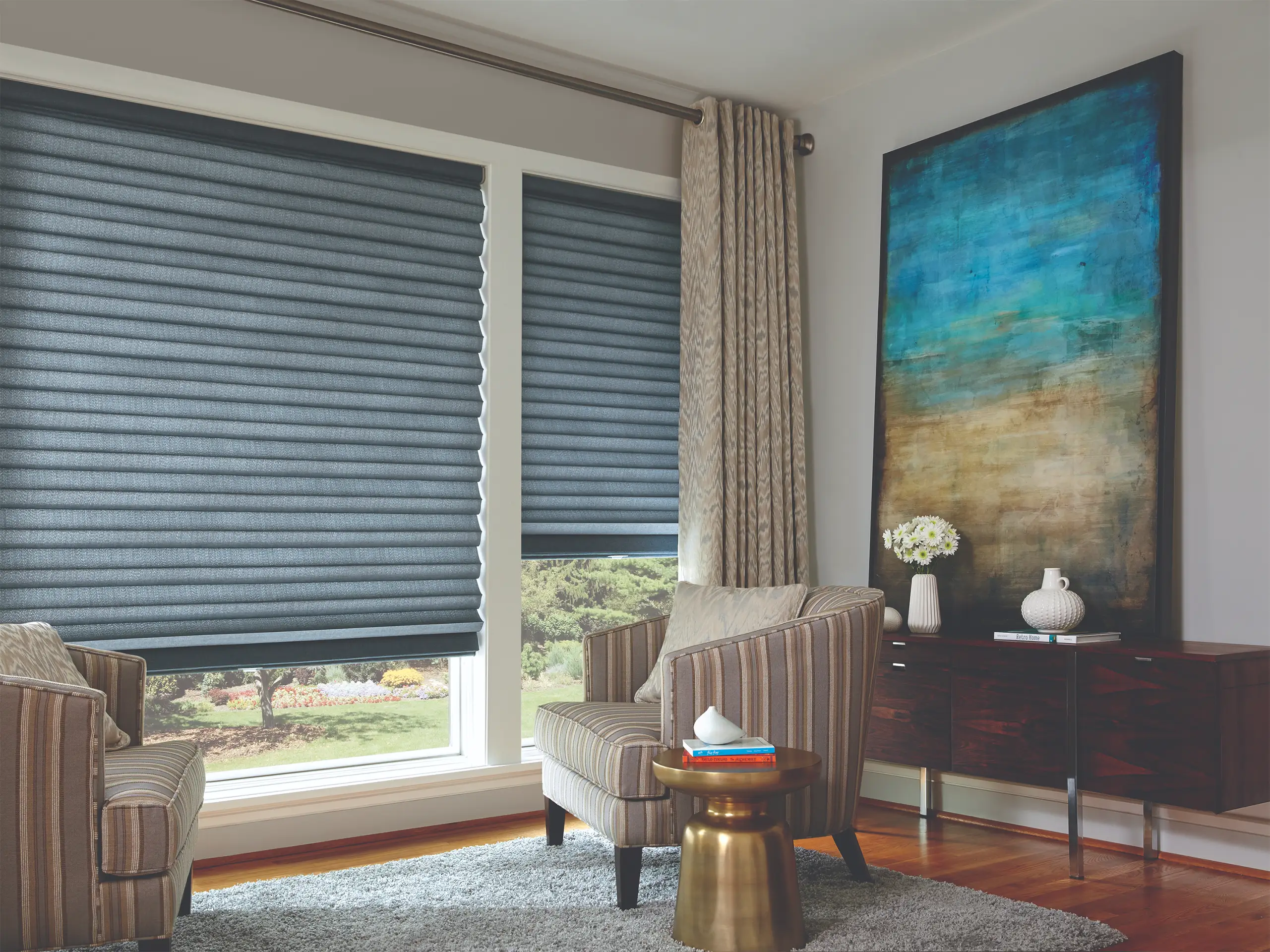 Fabric Bin - roller shade window treatments